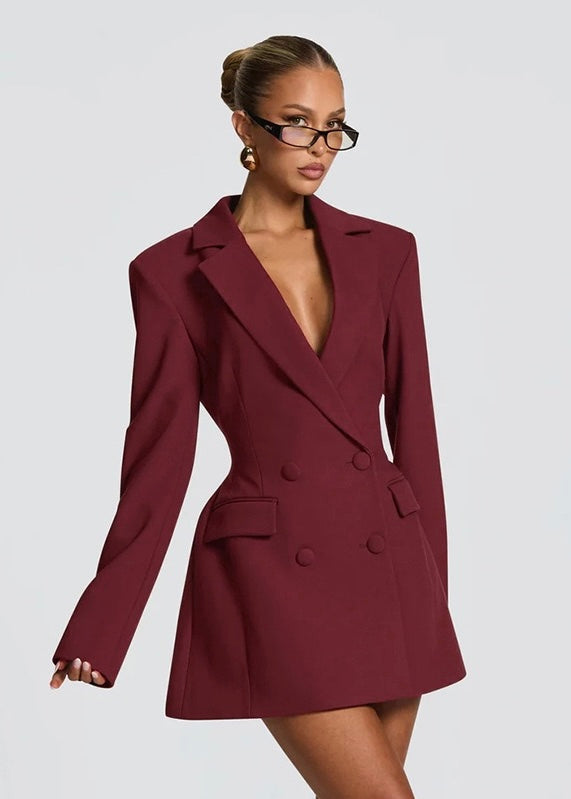 Hostile Takeover Blazer Mini Dress – 17