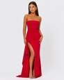 Leg Day Strapless Maxi Dress – 10