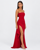 Leg Day Strapless Maxi Dress – 11