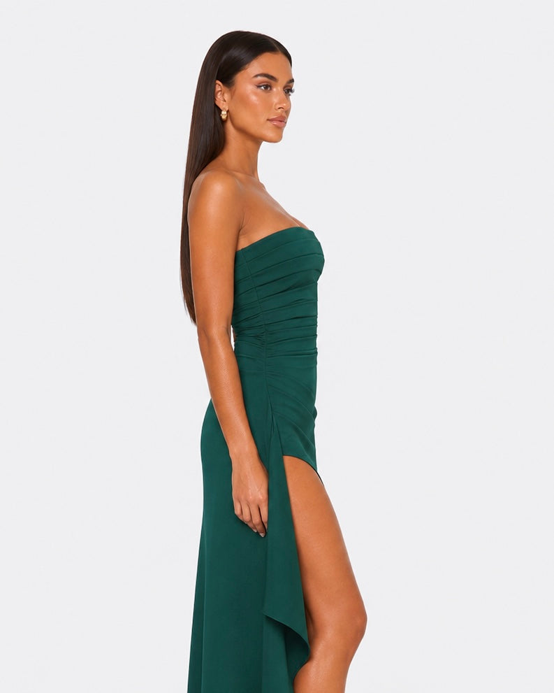 Leg Day Strapless Maxi Dress – 17