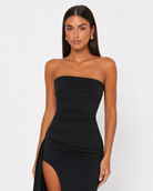 Leg Day Strapless Maxi Dress – 3
