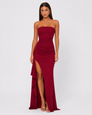 Leg Day Strapless Maxi Dress – 6