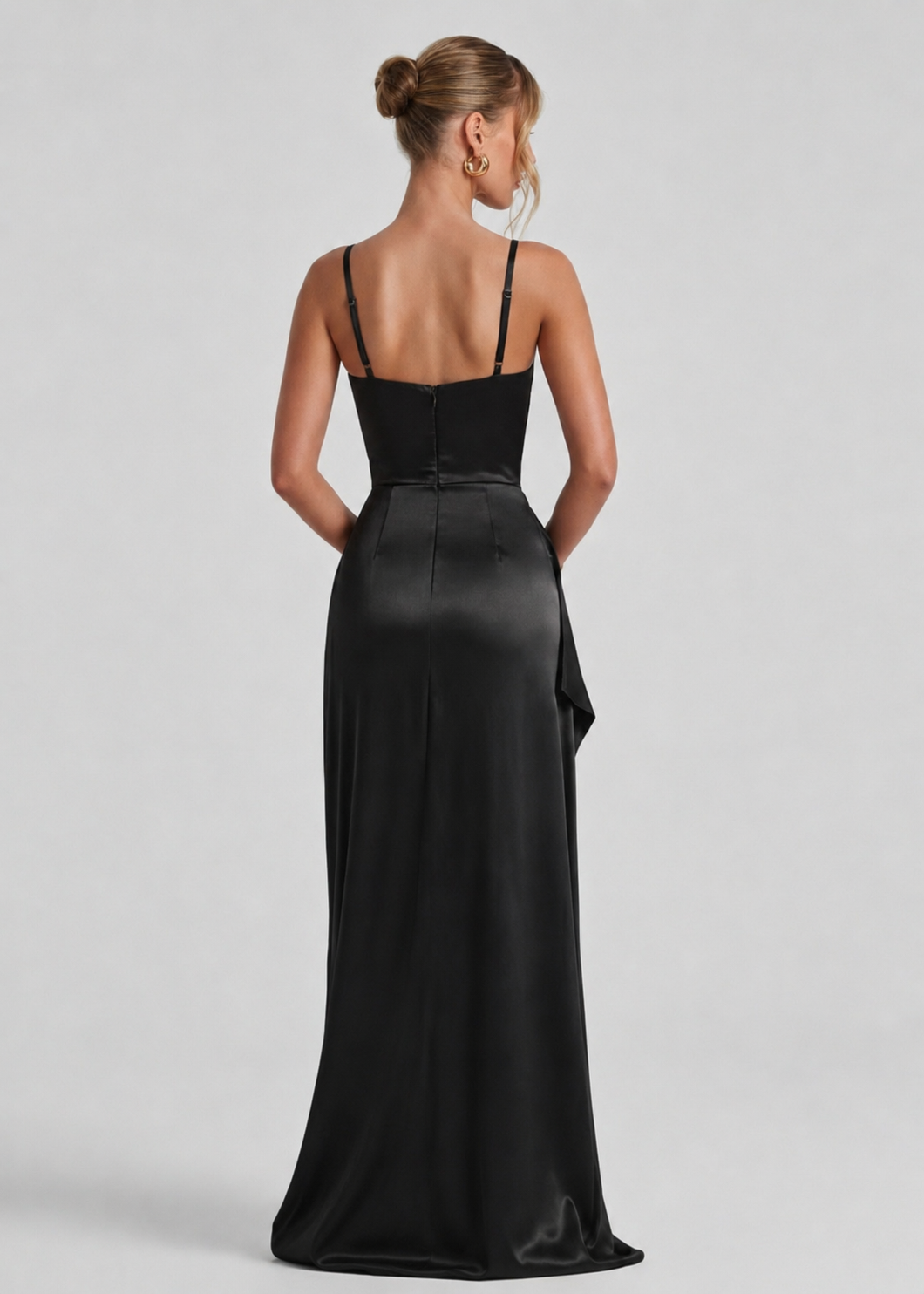 Last Call Satin Maxi Dress – 8