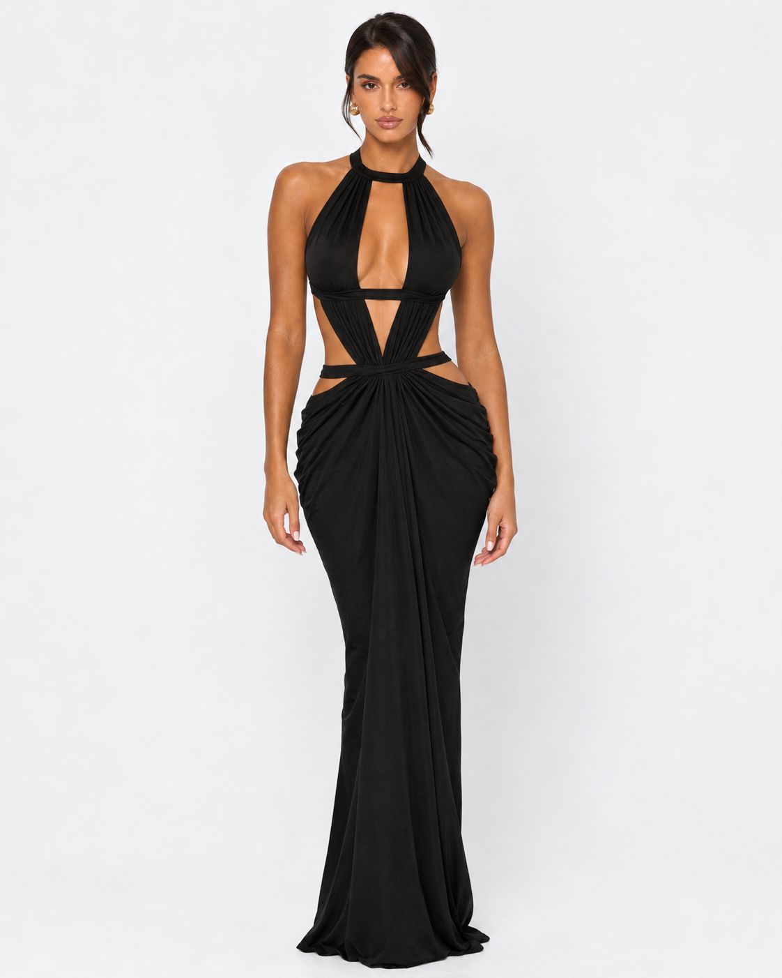 Cut Above Halter Maxi Dress – 1