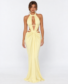 Cut Above Halter Maxi Dress – 10