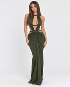 Cut Above Halter Maxi Dress – 14
