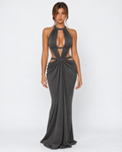Cut Above Halter Maxi Dress – 18