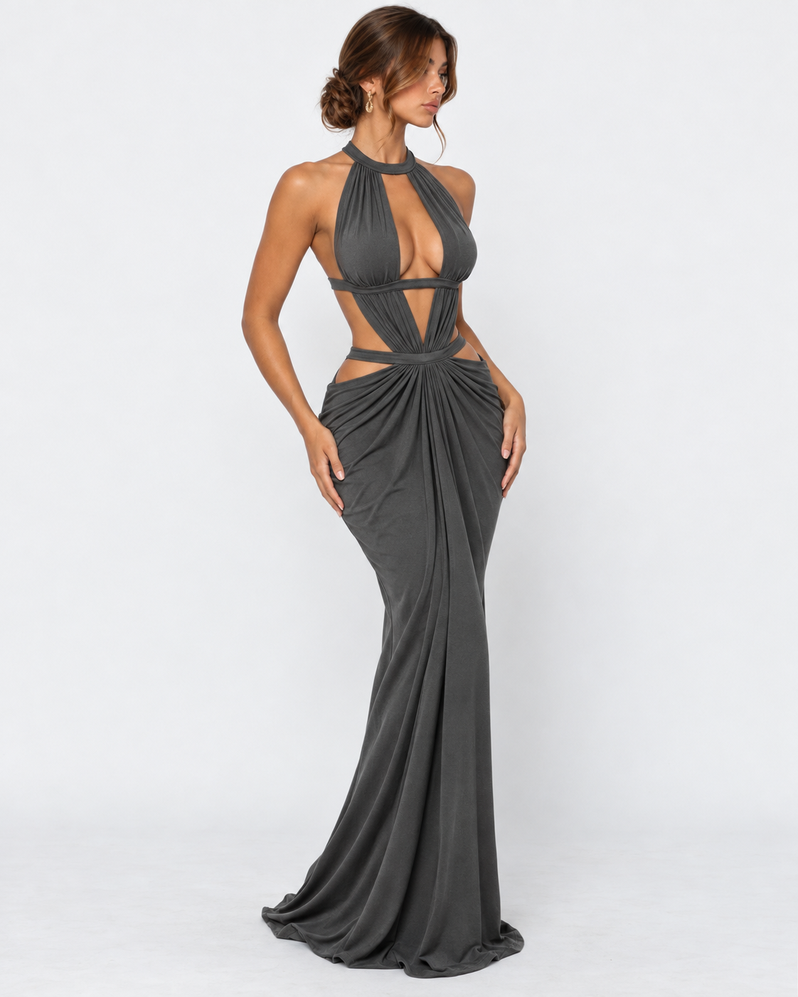 Cut Above Halter Maxi Dress – 20