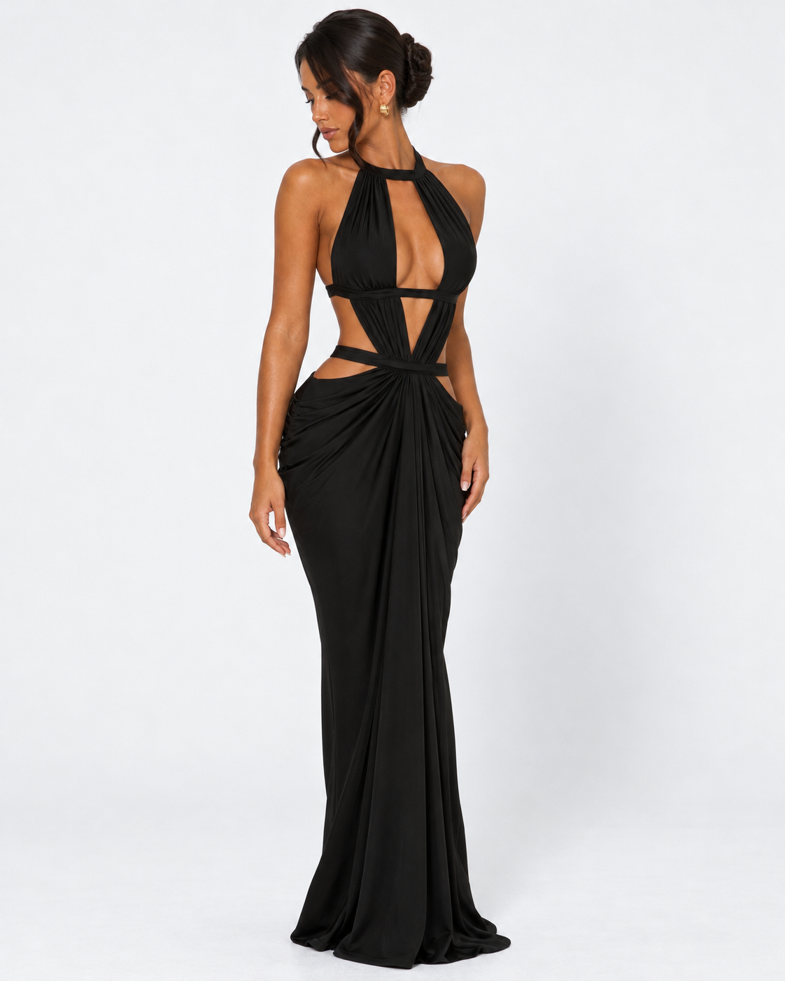 Cut Above Halter Maxi Dress – 3