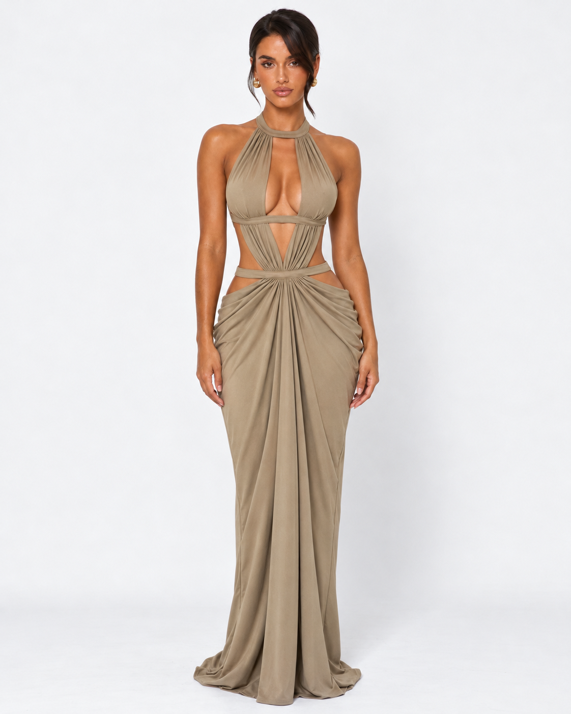 Cut Above Halter Maxi Dress – 6