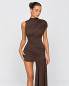 Curveball Ruched Mini Dress – 3