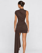 Curveball Ruched Mini Dress – 5
