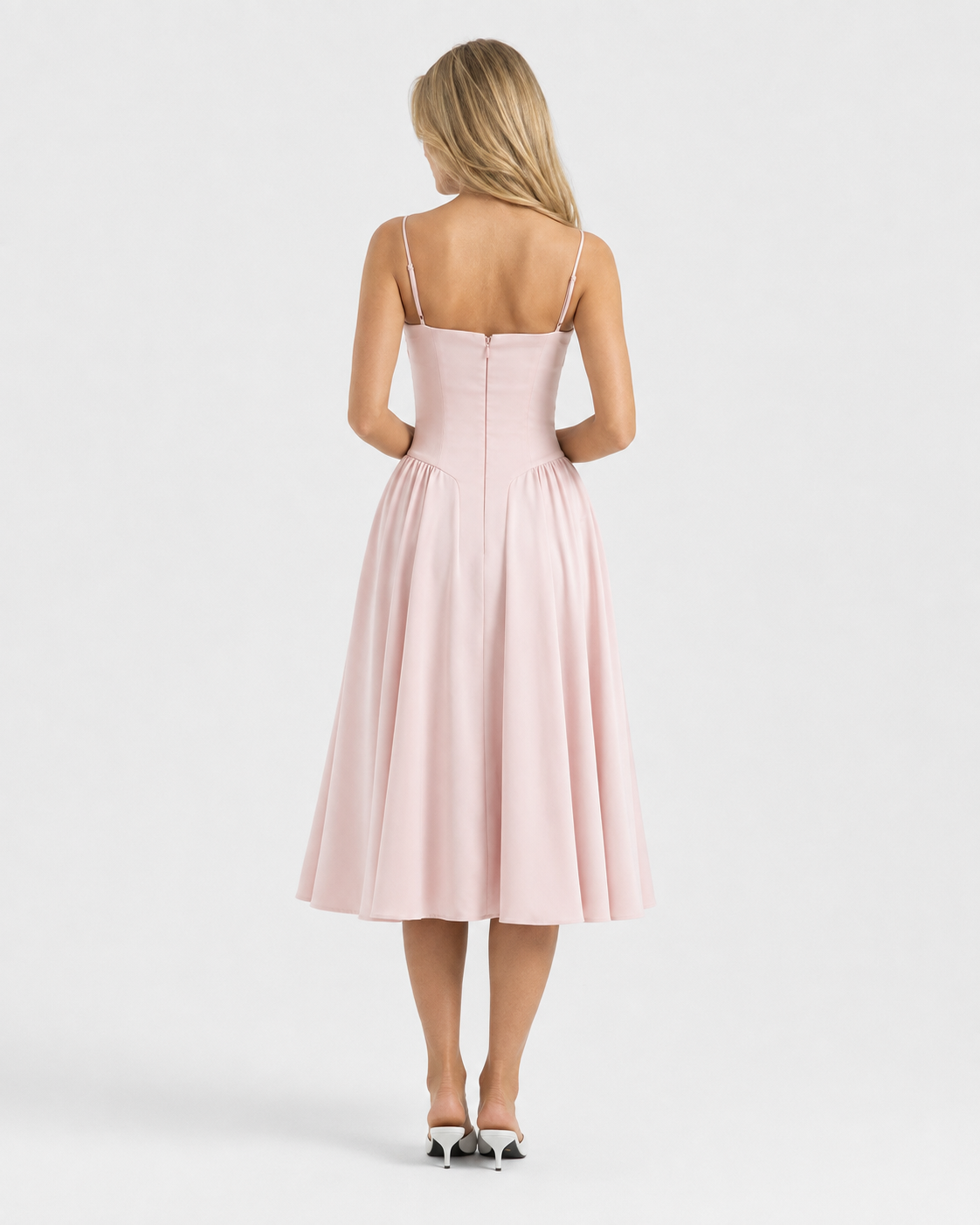 Slow Waltz Corset Midi Dress – 22