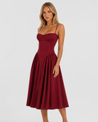 Slow Waltz Corset Midi Dress – 24
