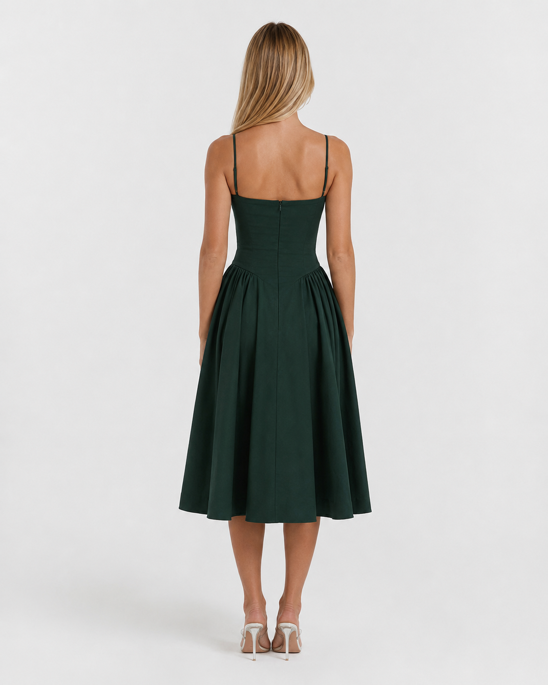 Slow Waltz Corset Midi Dress – 36