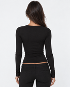 Hello Gorgeous Lace Neckline Top – 4