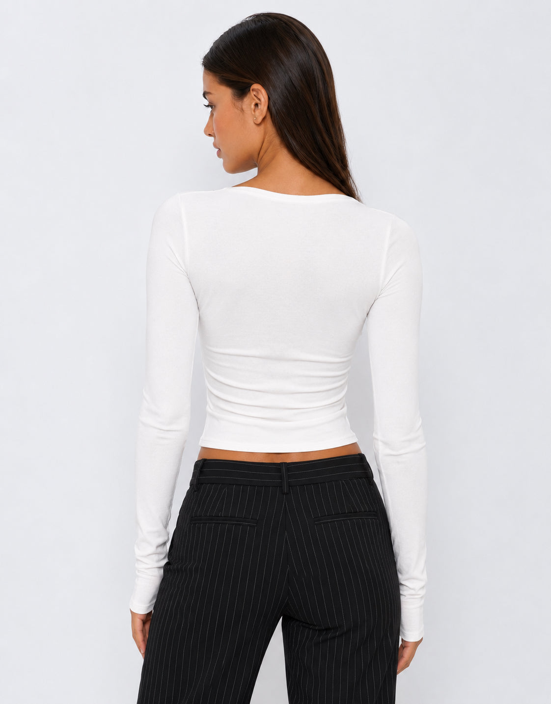 Hello Gorgeous Lace Neckline Top – 8
