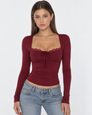 Hello Gorgeous Lace Neckline Top – 9