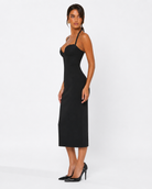 Eye Contact Halter Midi Dress – 8