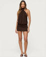 Stage Door Halter Mini Dress – 5