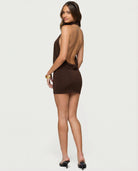 Stage Door Halter Mini Dress – 7