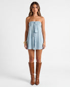 Sunny Side Strapless Mini Dress – 1