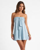 Sunny Side Strapless Mini Dress – 3