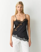 Off Kilter Satin Cami Top – 1