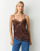 Off Kilter Satin Cami Top – 10