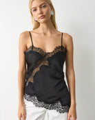 Off Kilter Satin Cami Top – 2