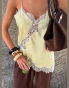 Off Kilter Satin Cami Top – 13