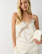 Off Kilter Satin Cami Top – 8