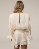 Ripple Effect Pleated Mini Dress – 3