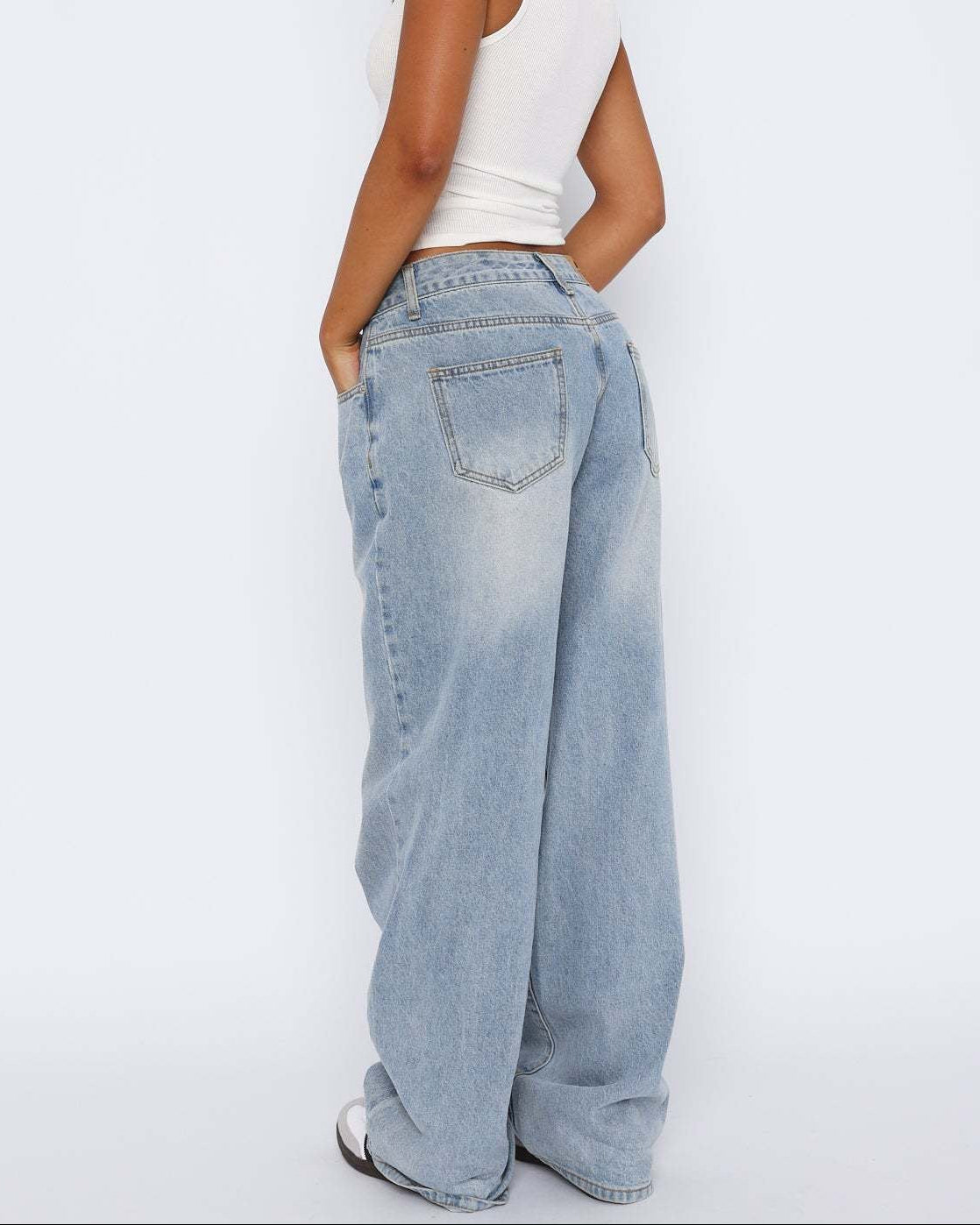 Easy Rider Wide-Leg Jeans – 6