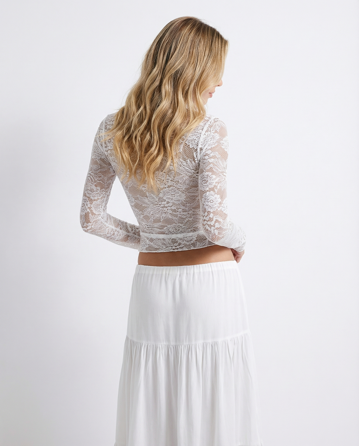 Rooftop Rendezvous Lace Top – 8