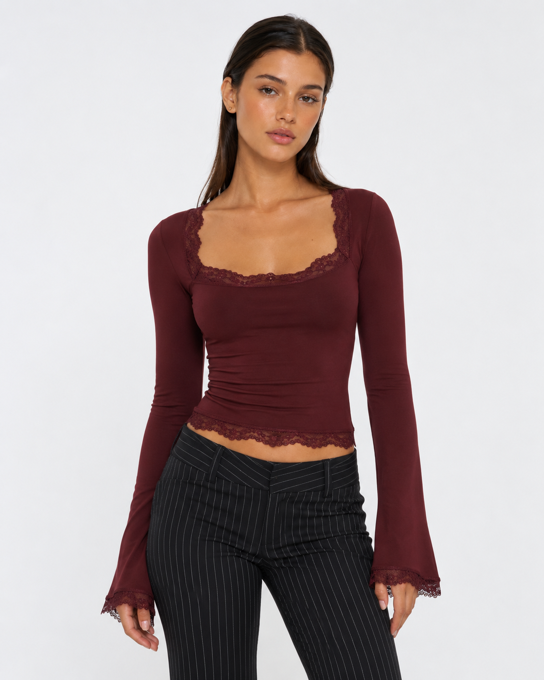Square Deal Long Sleeve Top – 12