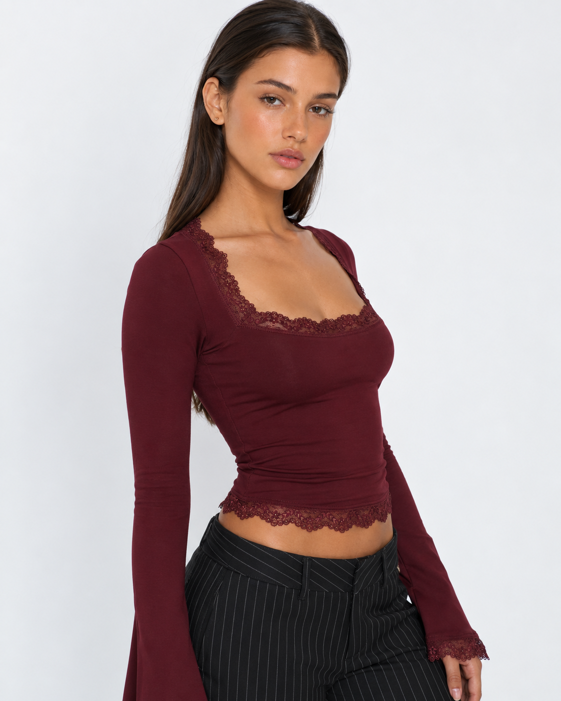 Square Deal Long Sleeve Top – 13