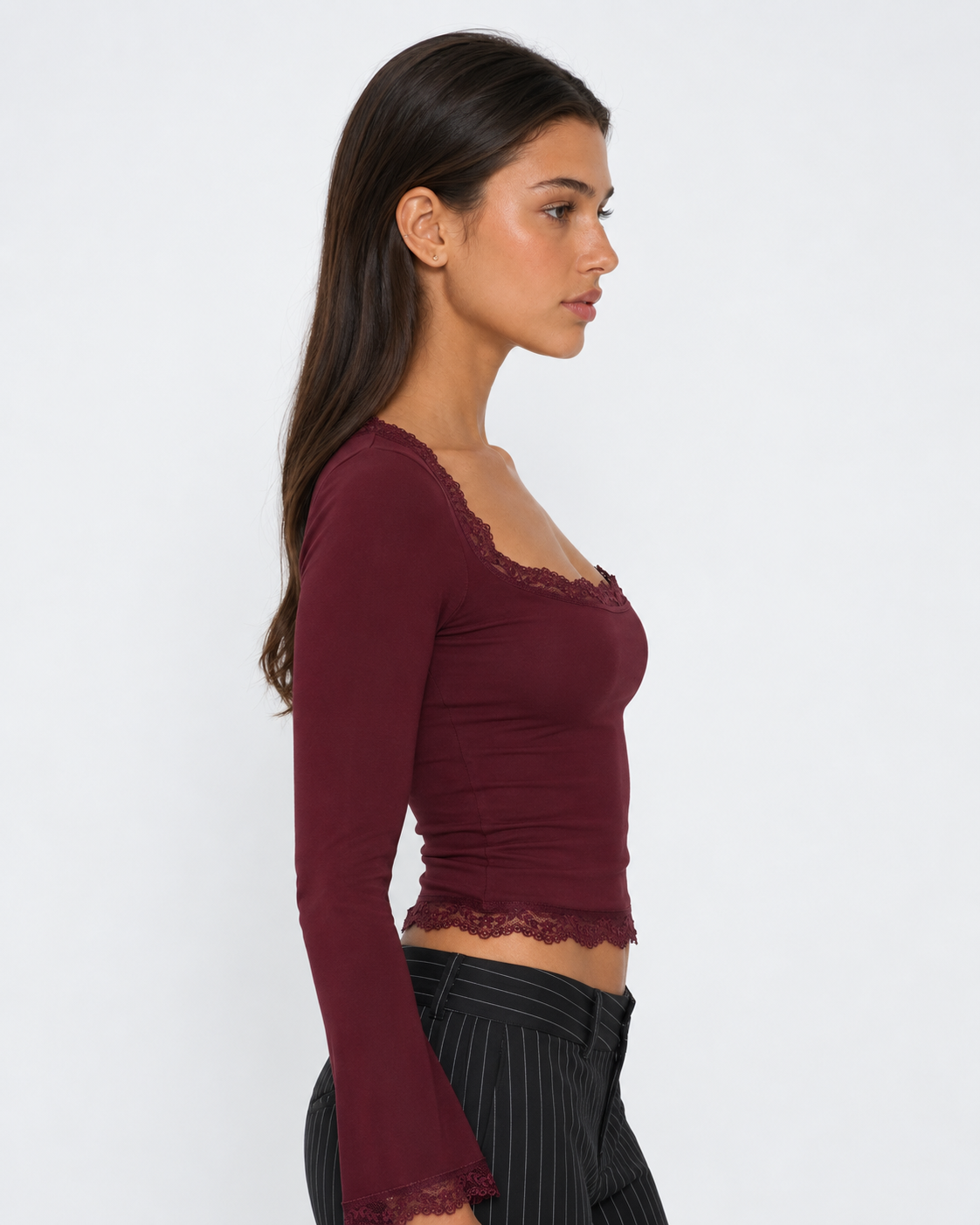 Square Deal Long Sleeve Top – 14
