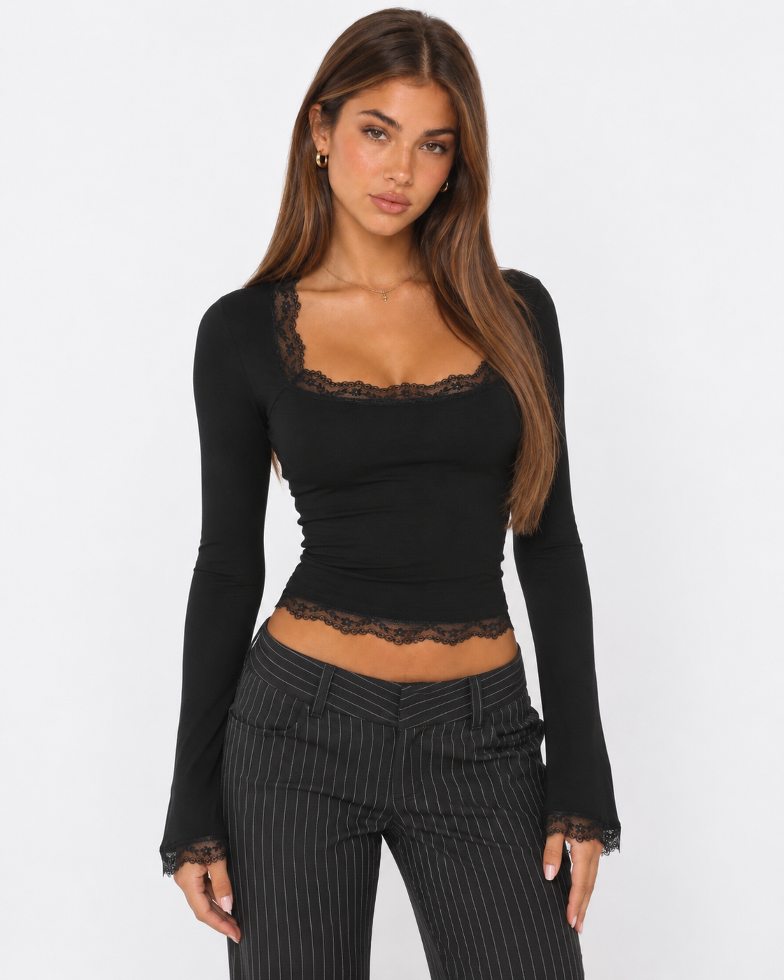 Square Deal Long Sleeve Top – 9