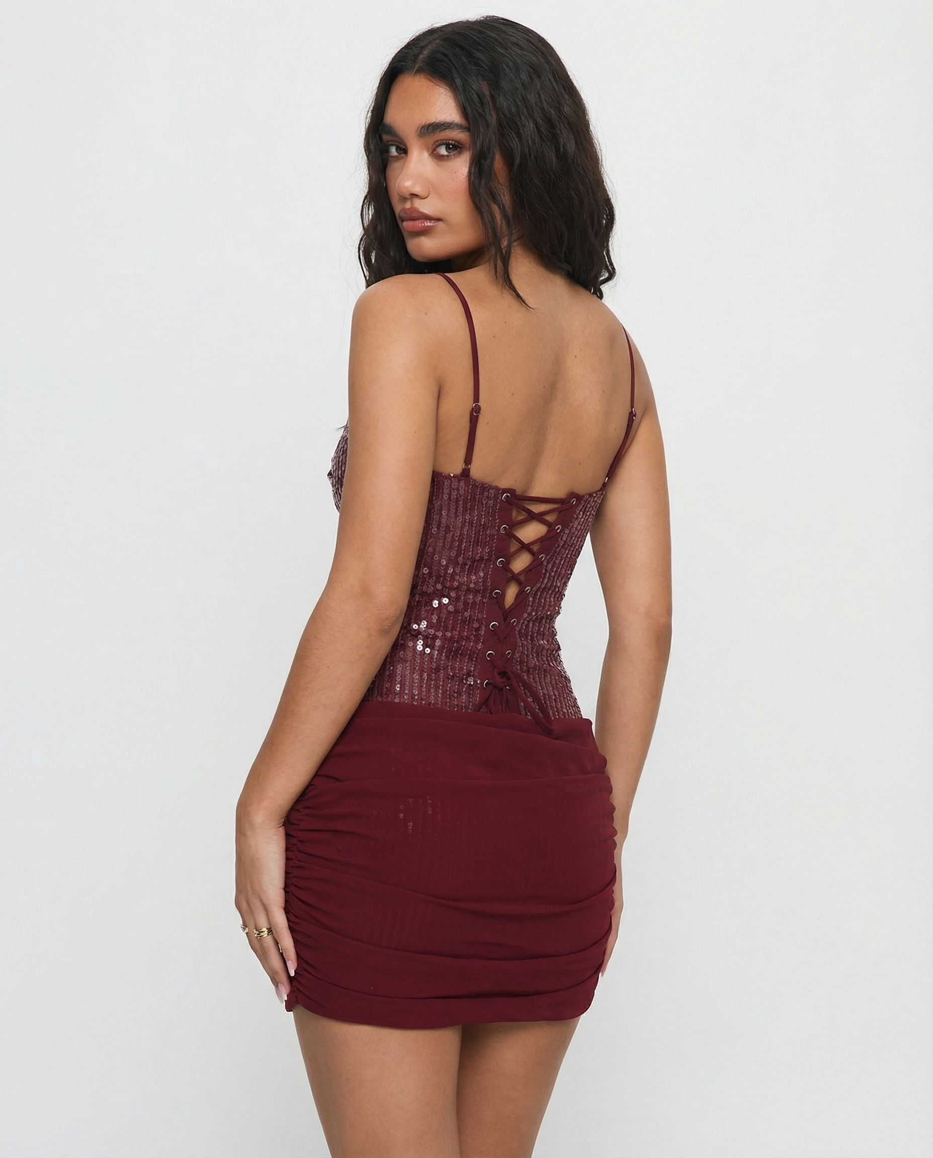 Disco Ball Sequin Mini Dress – 7