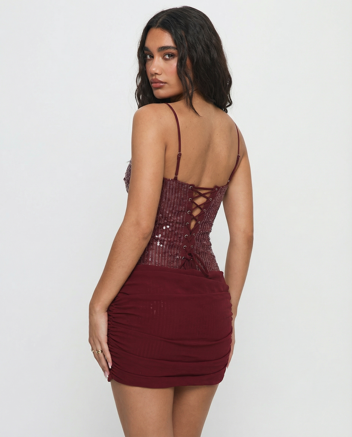 Disco Ball Sequin Mini Dress – 7