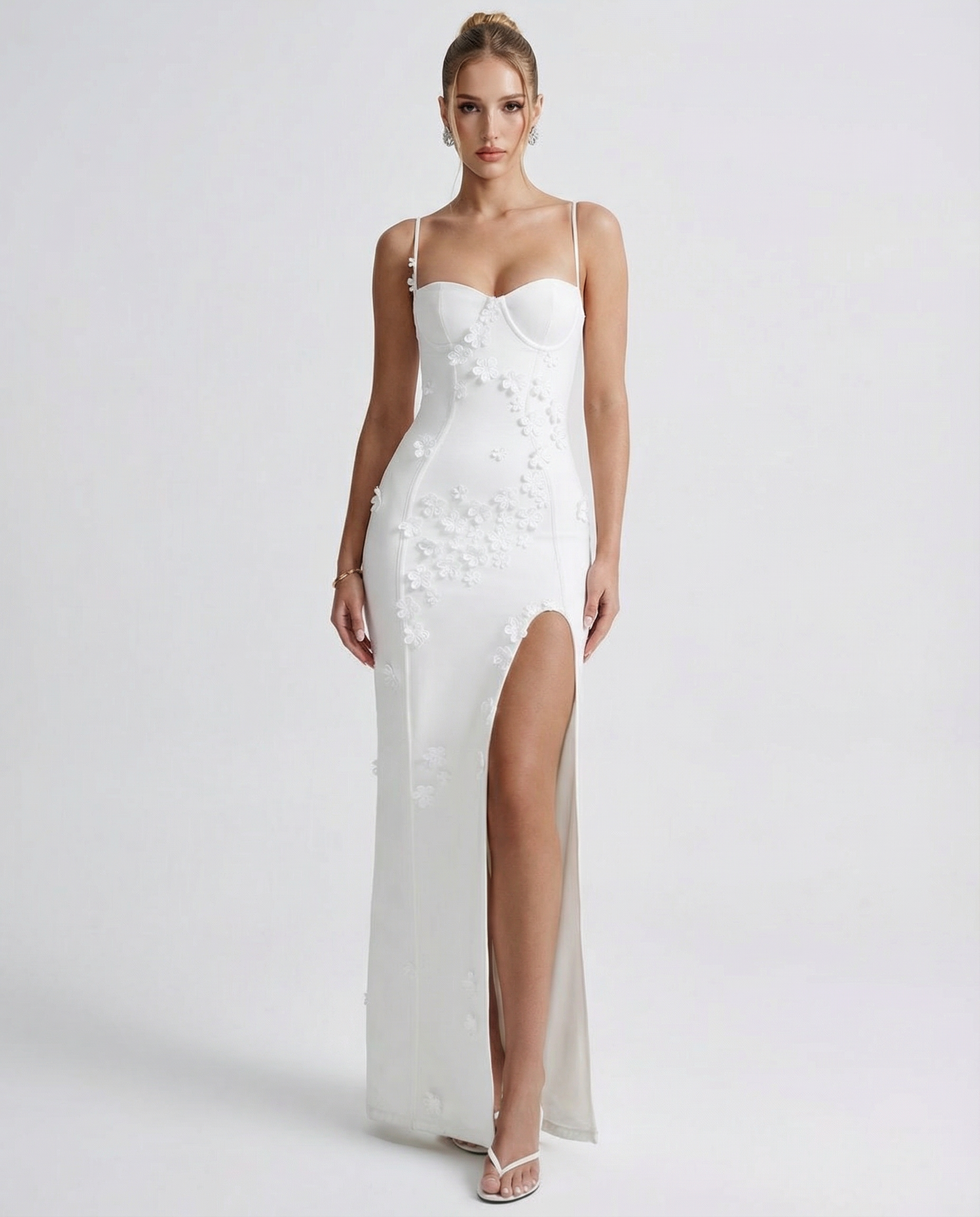Hopeless Romantic Corset Maxi Dress – 5