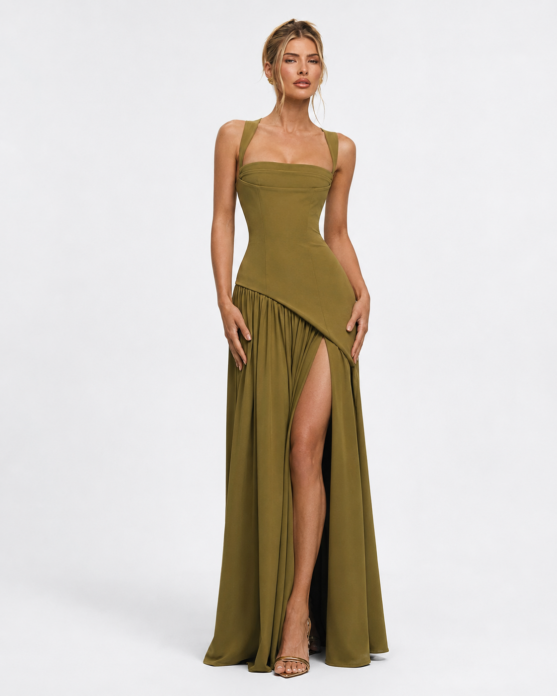 Dress Code Corset Maxi Dress – 1