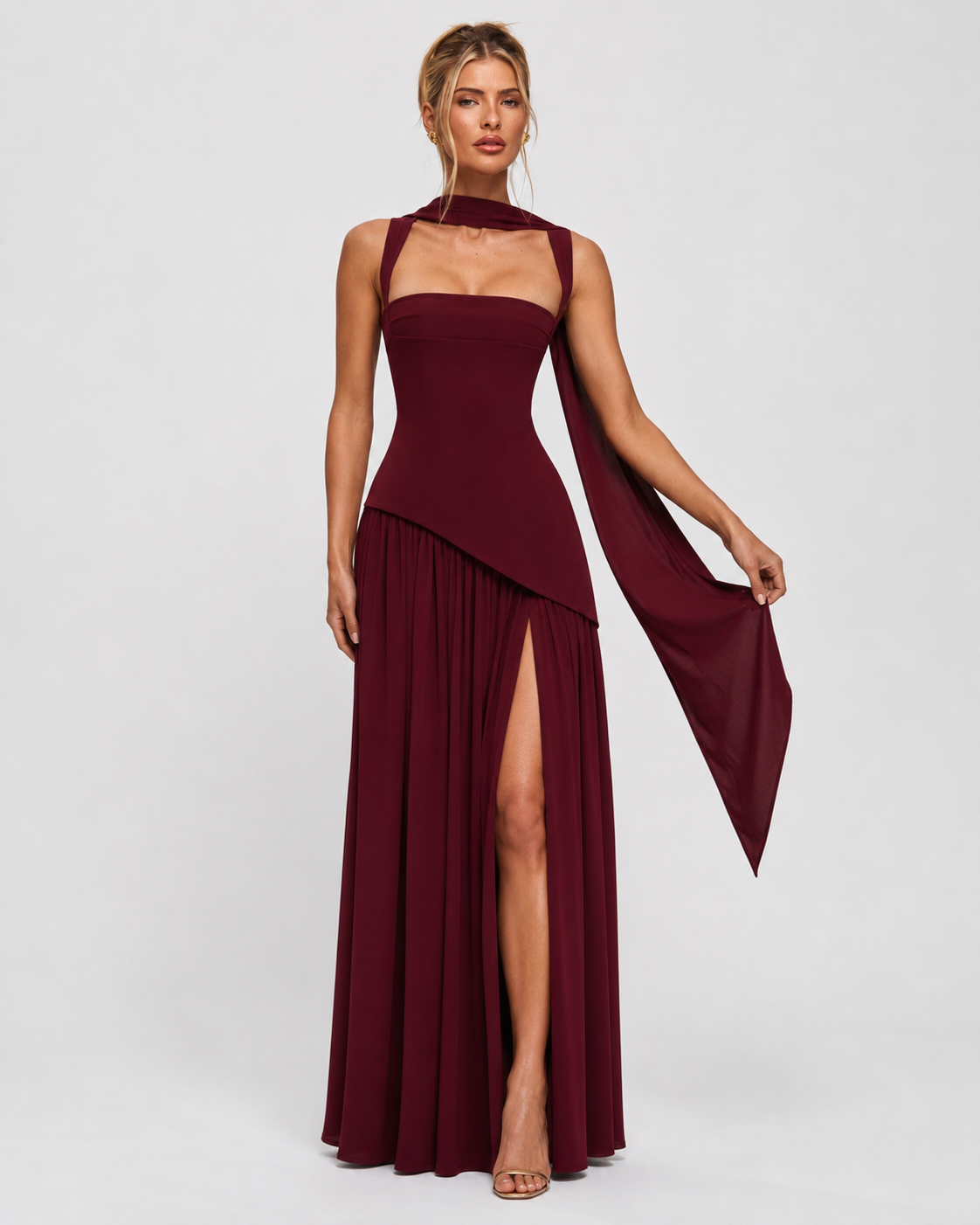 Dress Code Corset Maxi Dress – 9