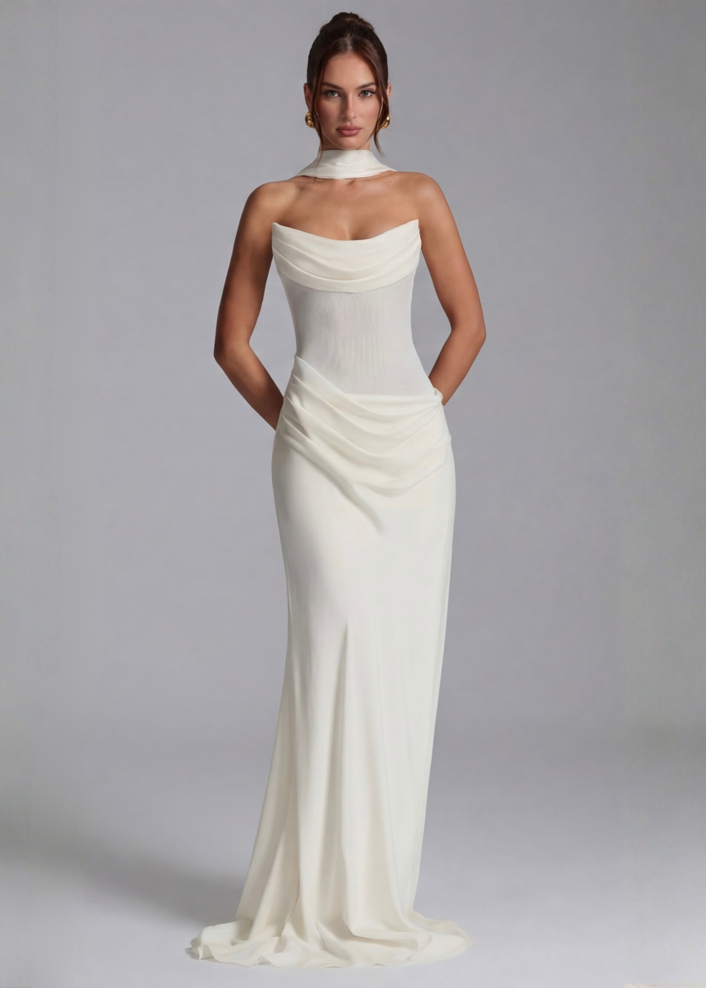 Flow State Draped Maxi Dress – 10