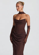 Flow State Draped Maxi Dress – 5