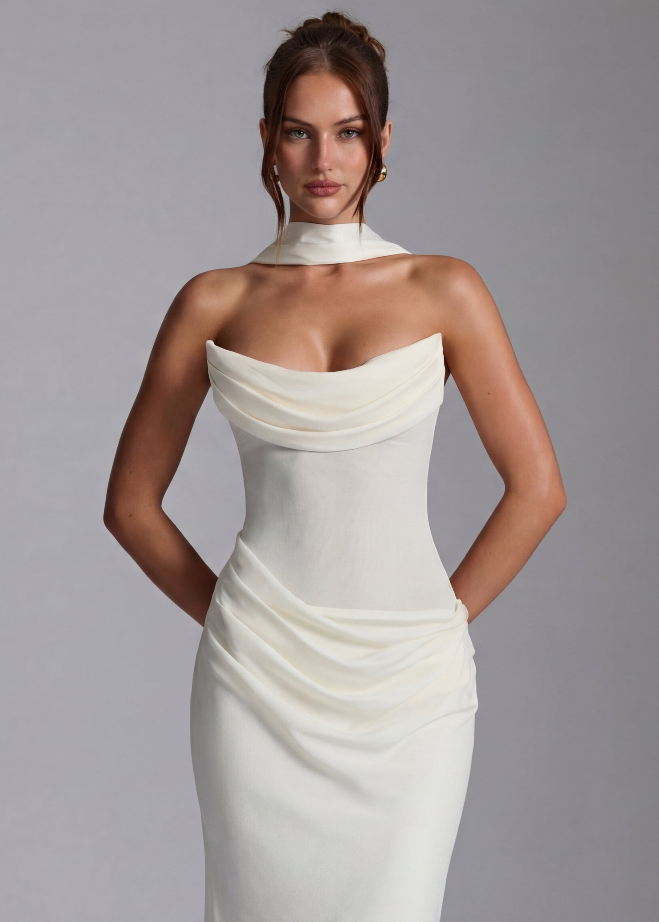 Flow State Draped Maxi Dress – 7