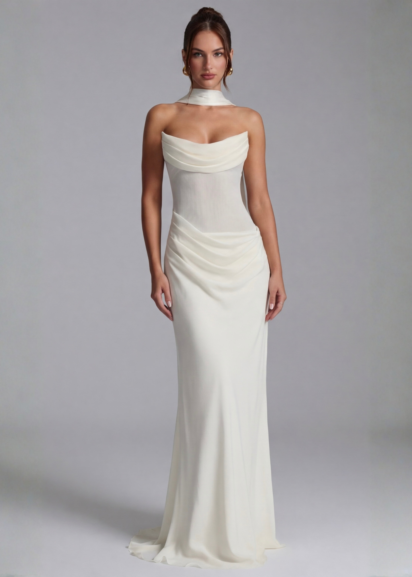 Flow State Draped Maxi Dress – 8
