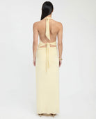 Deep End Halter Maxi Dress – 12