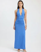 Deep End Halter Maxi Dress – 13